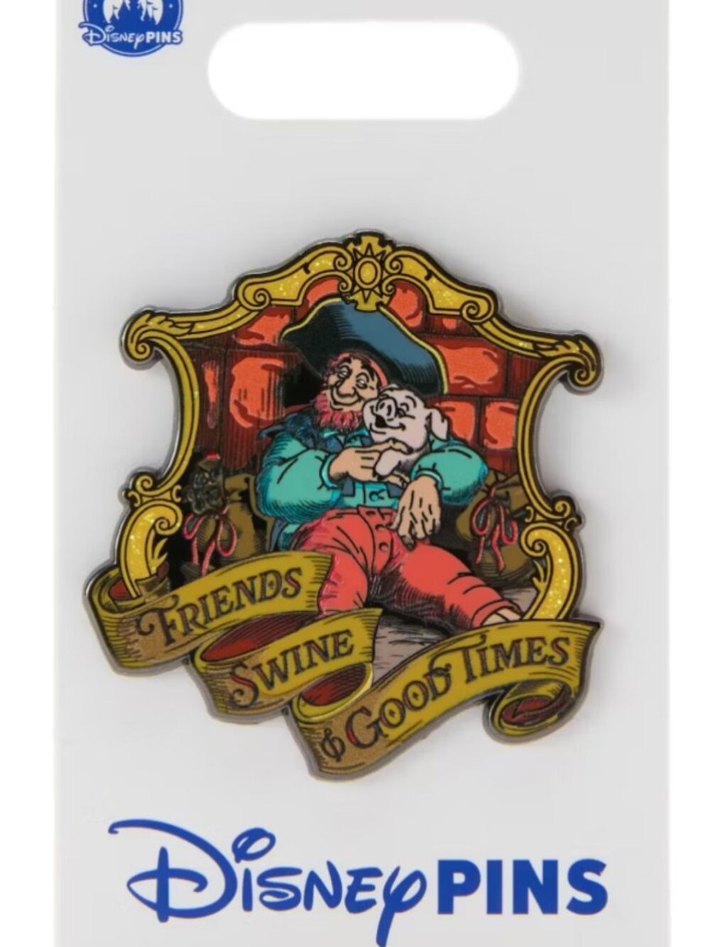 Disney Parks Pin Pirates of the Caribbean Friends Swine Good Times Pin